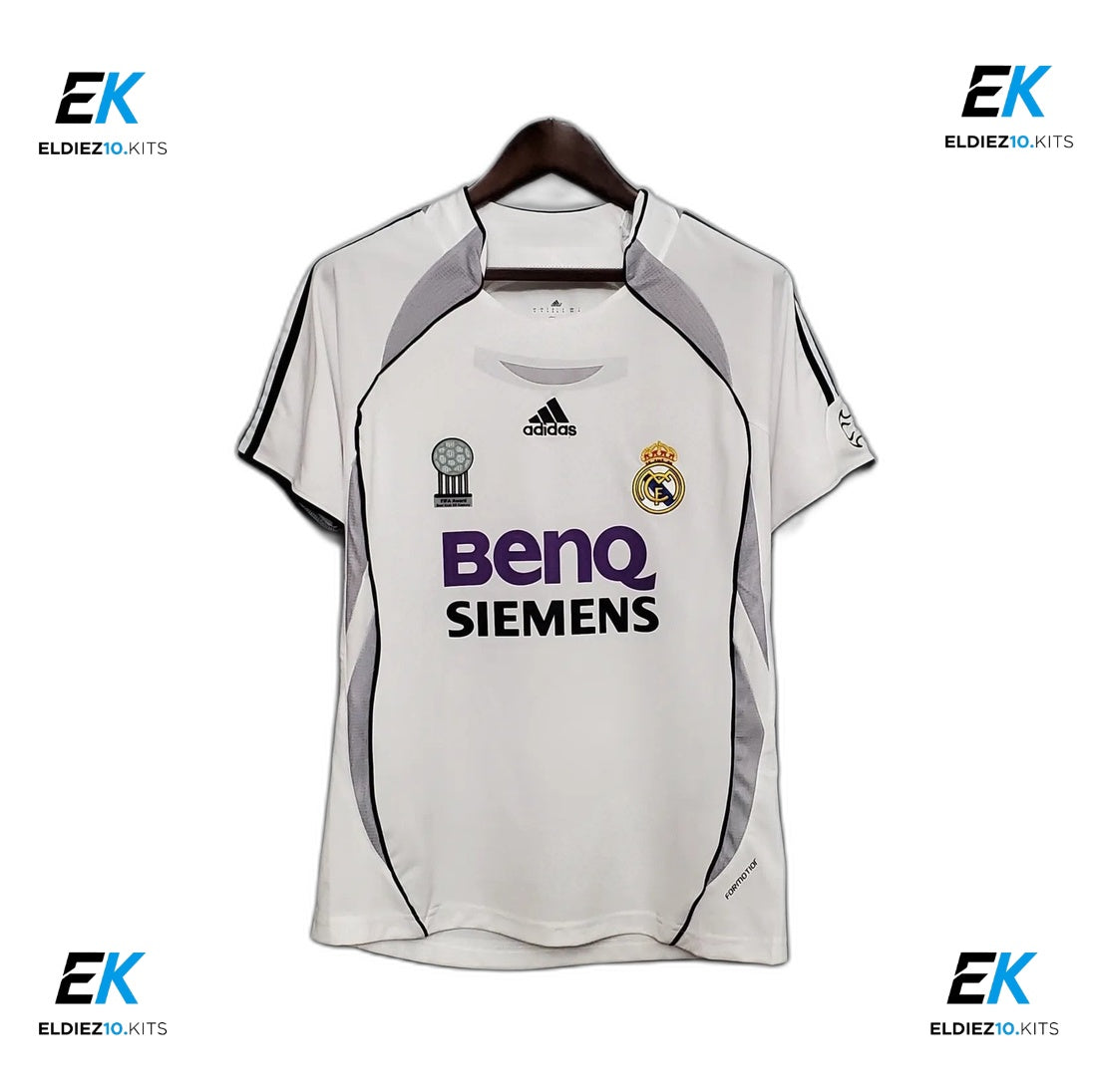06-07 Real Madrid Home Retro