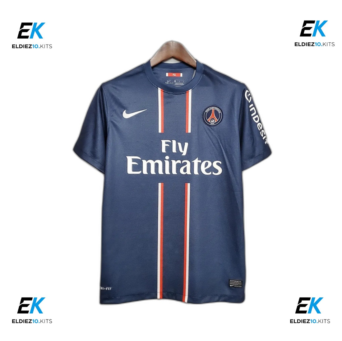 12-13 PSG Home Blue Retro