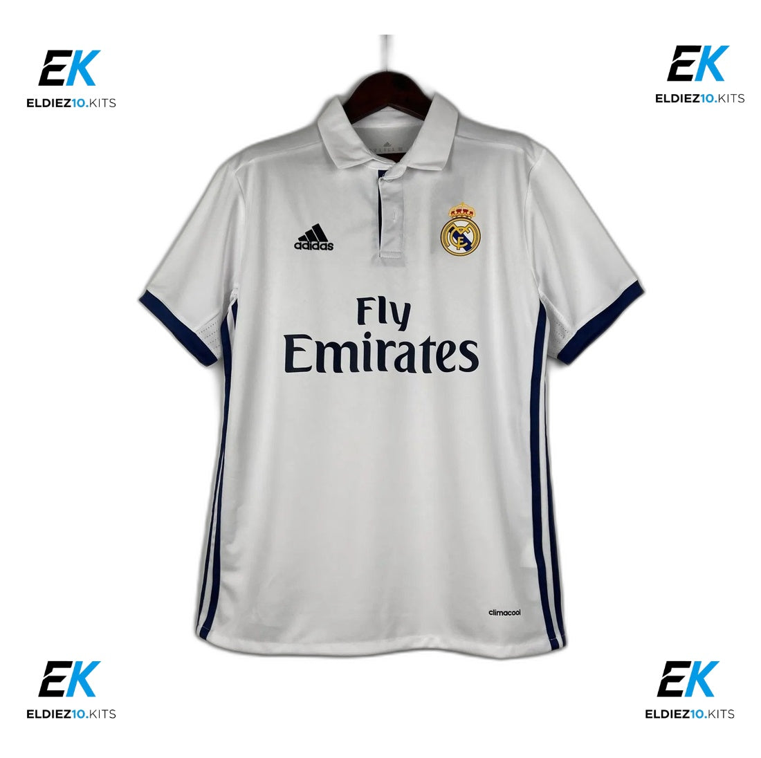 16-17 Real Madrid Home Retro