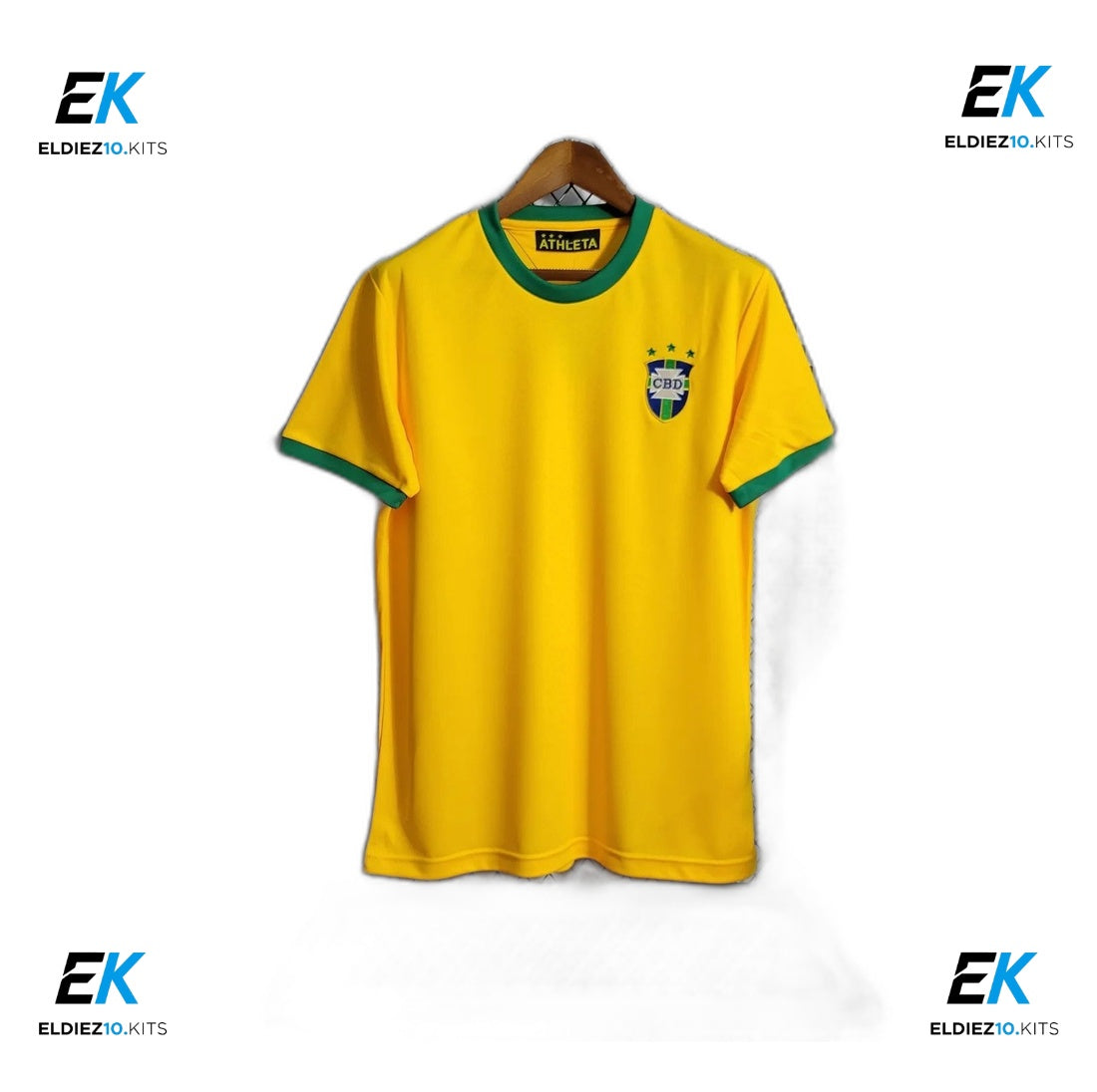 1970-1972 Brazil Home Retro