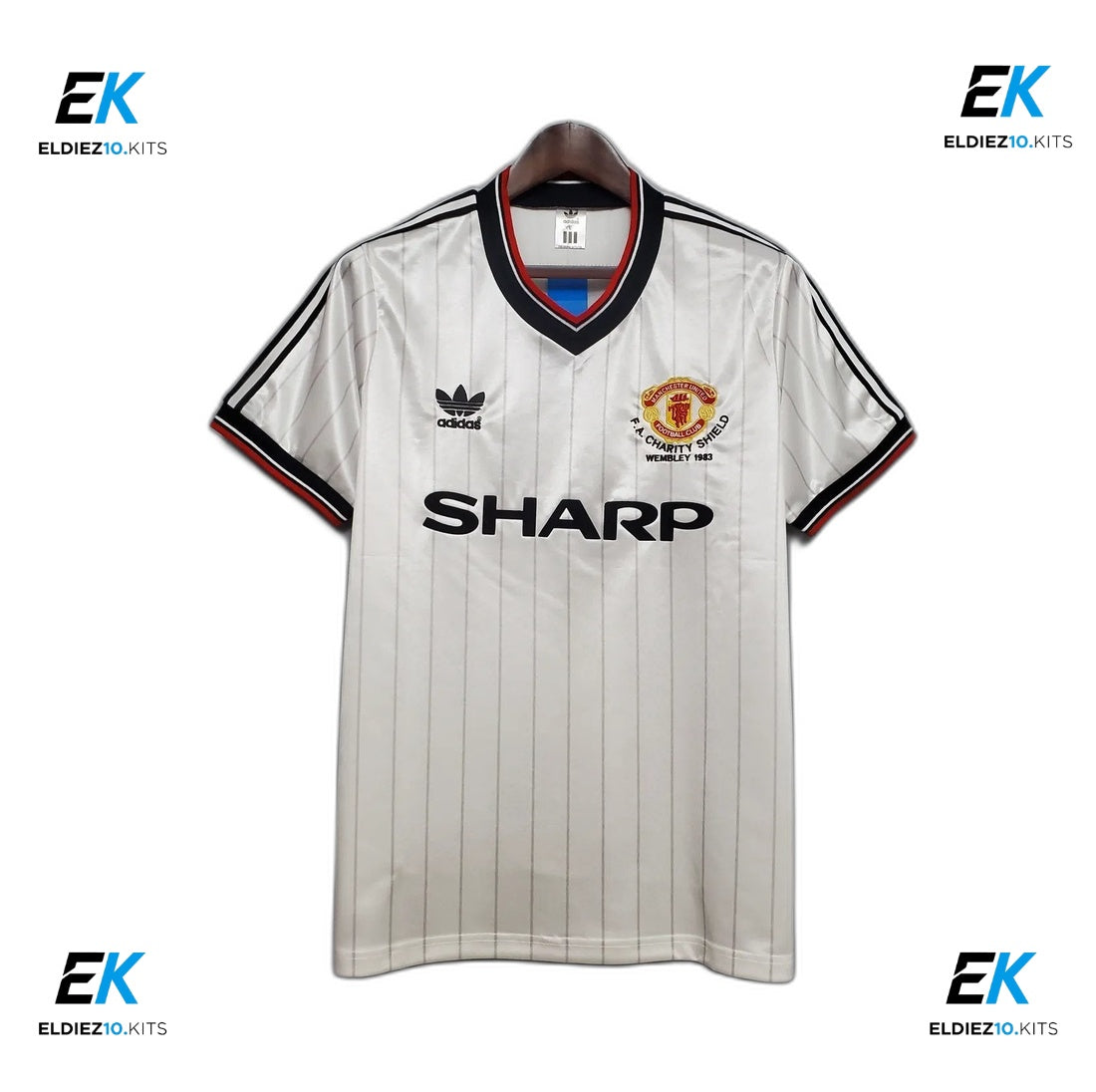 1983 Manchester United Away Retro