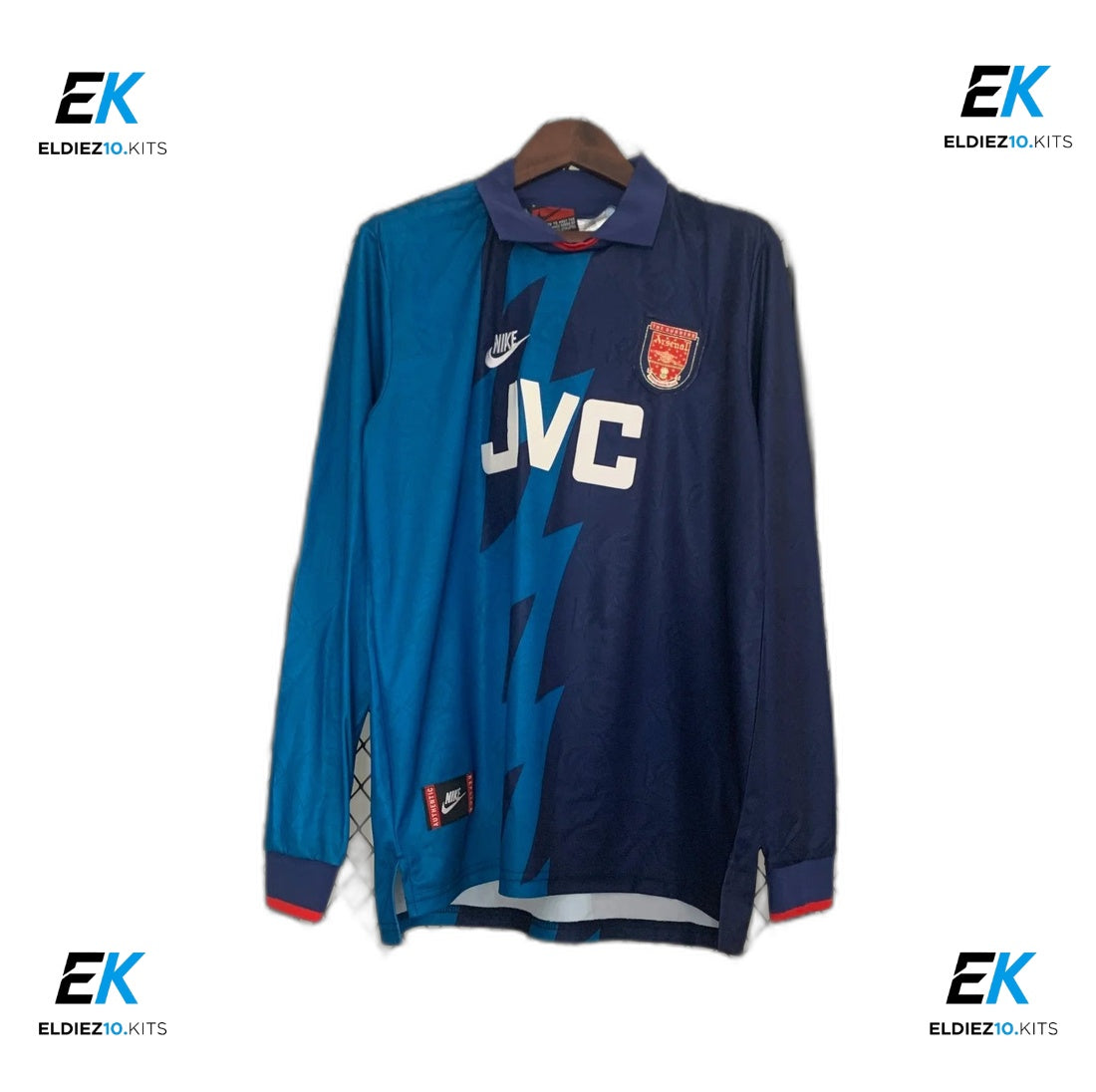 1995-96 Arsenal Away Long Sleeve Retro
