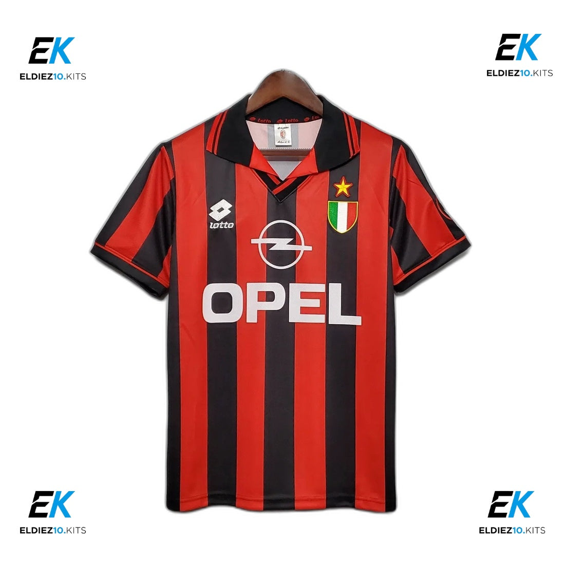 1996 AC Milan Home Retro