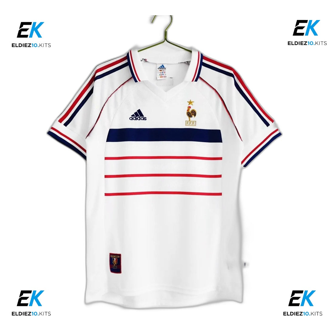 1998 France Away Retro