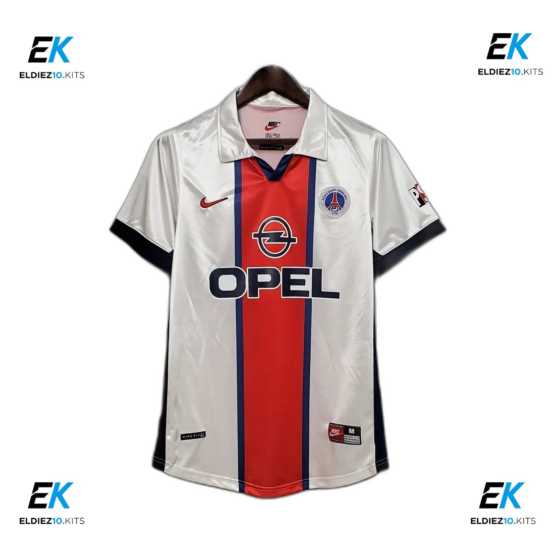 1998 PSG Away White Retro