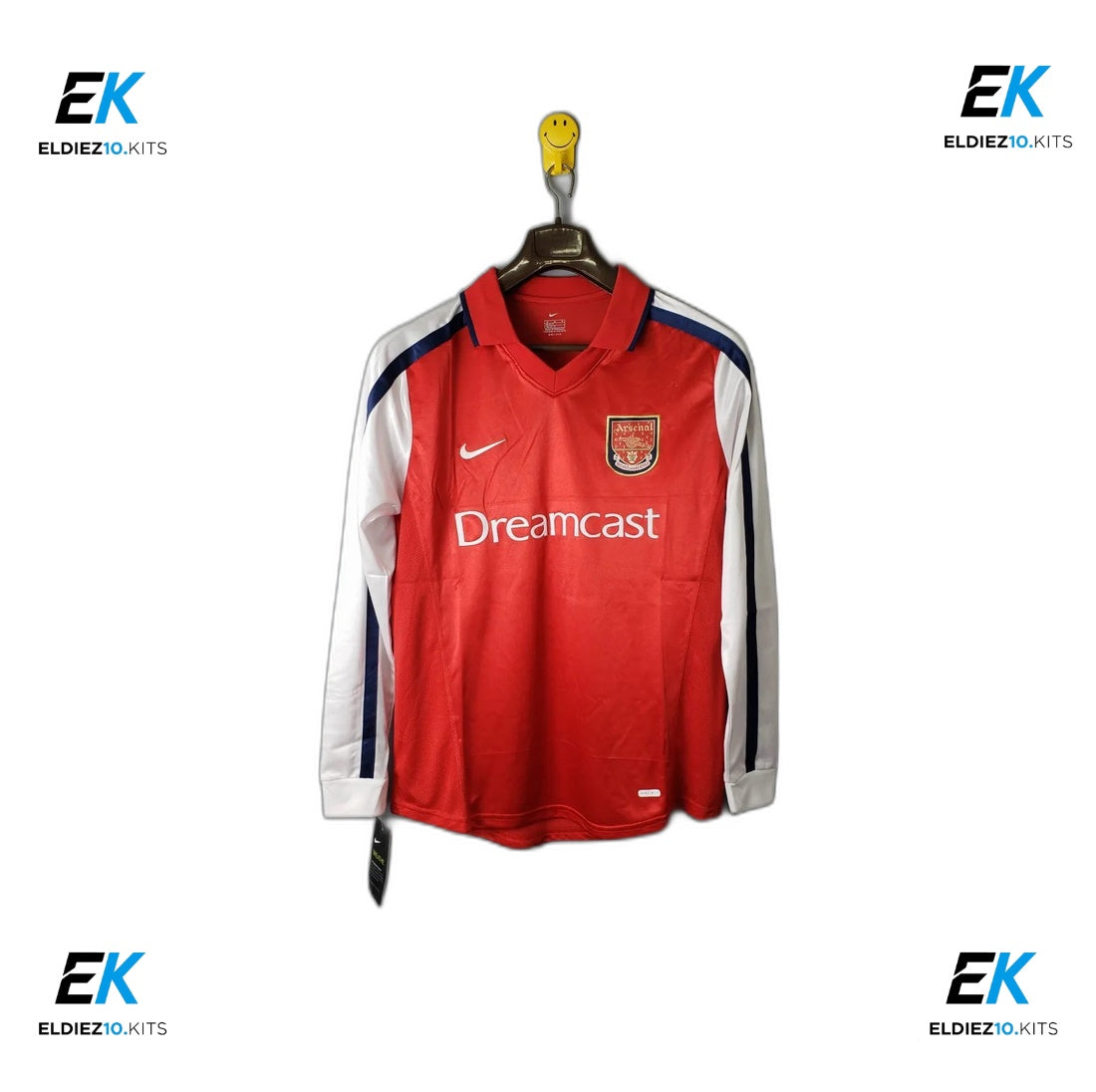 2000 Arsenal Home Long Sleeve Retro