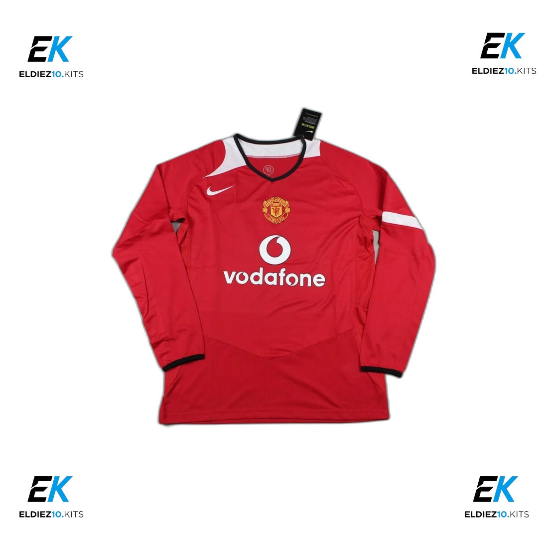 2005 Manchester United Red Retro Long