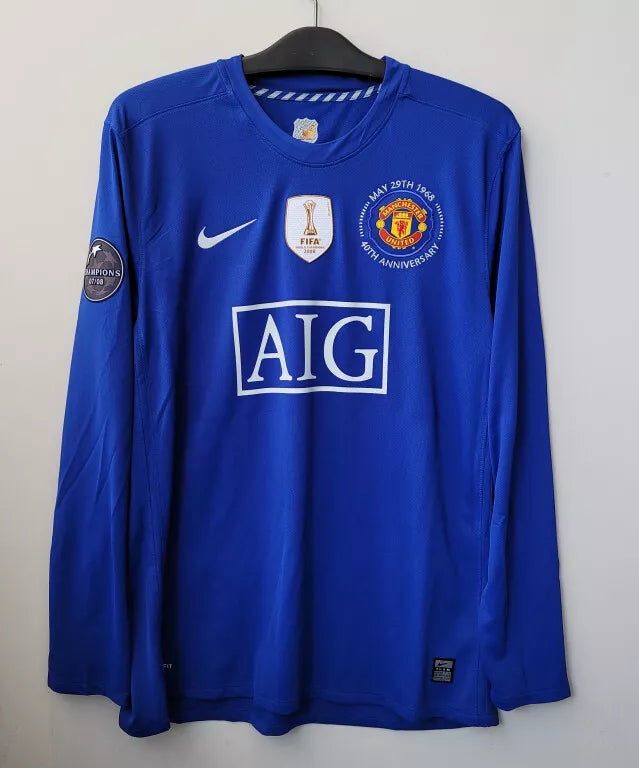 Manchester United 08/09 Away Long Sleeve Ronaldo 7