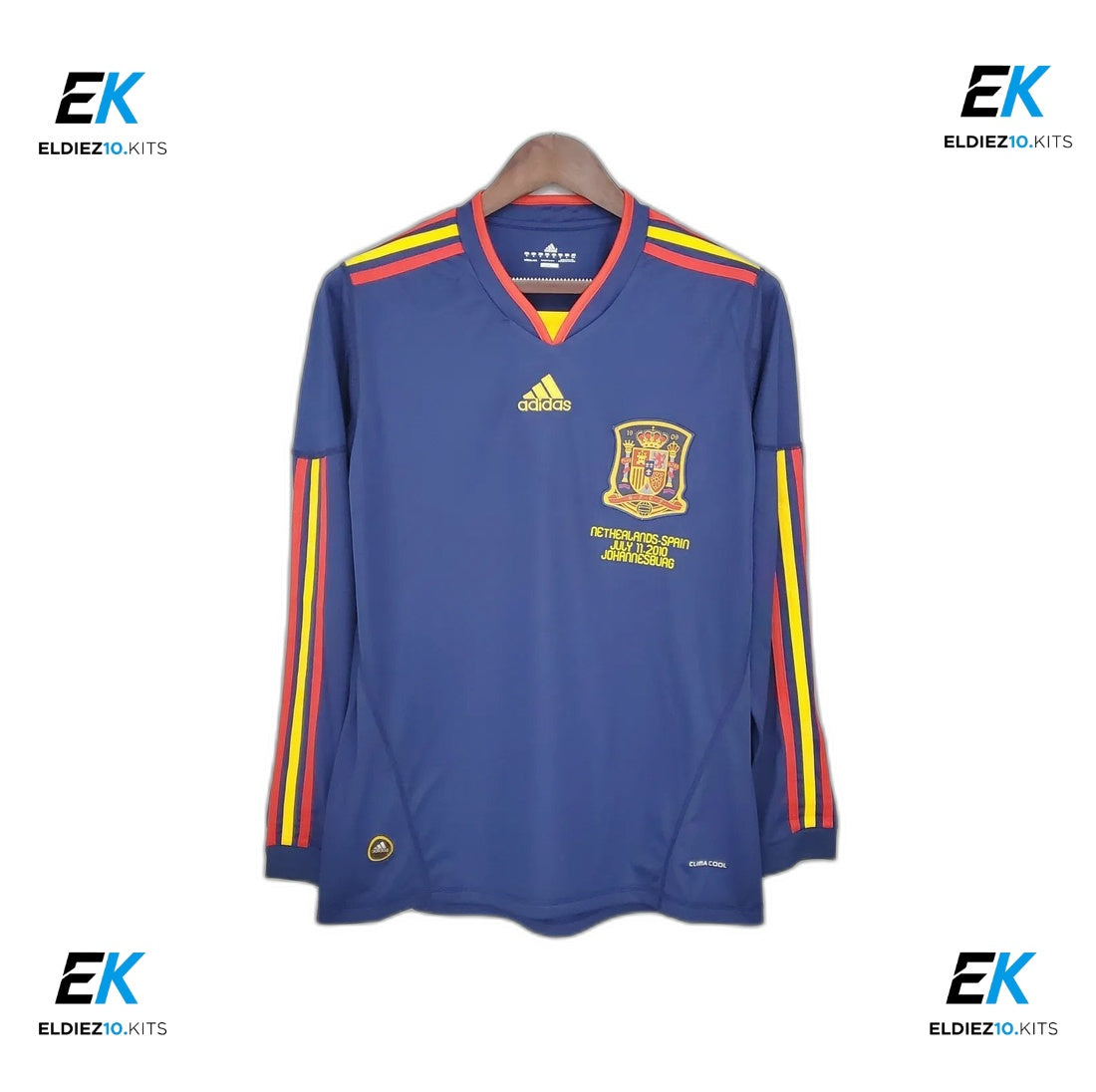 2010 Spain Away Long Sleeve Retro