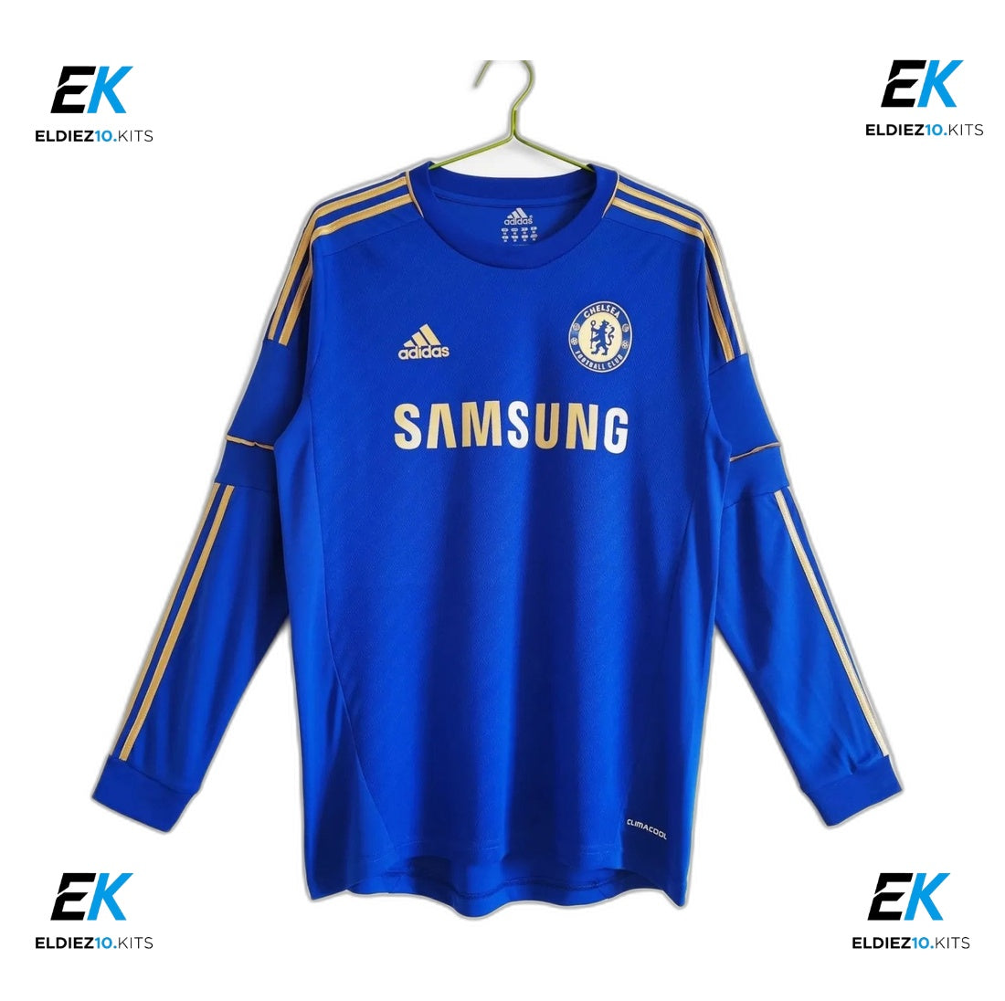 2012-13 Chelsea Home Long Sleeve Retro