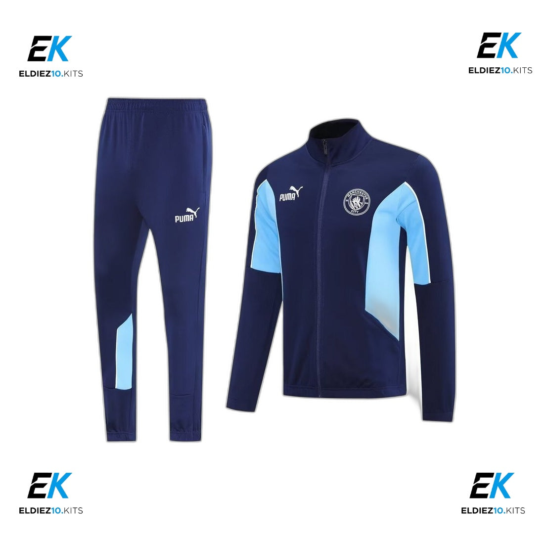 25-26 Manchester City Navy Blue Training Suit