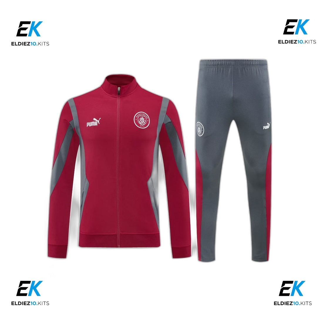 25-26 Manchester City Red Training Suit