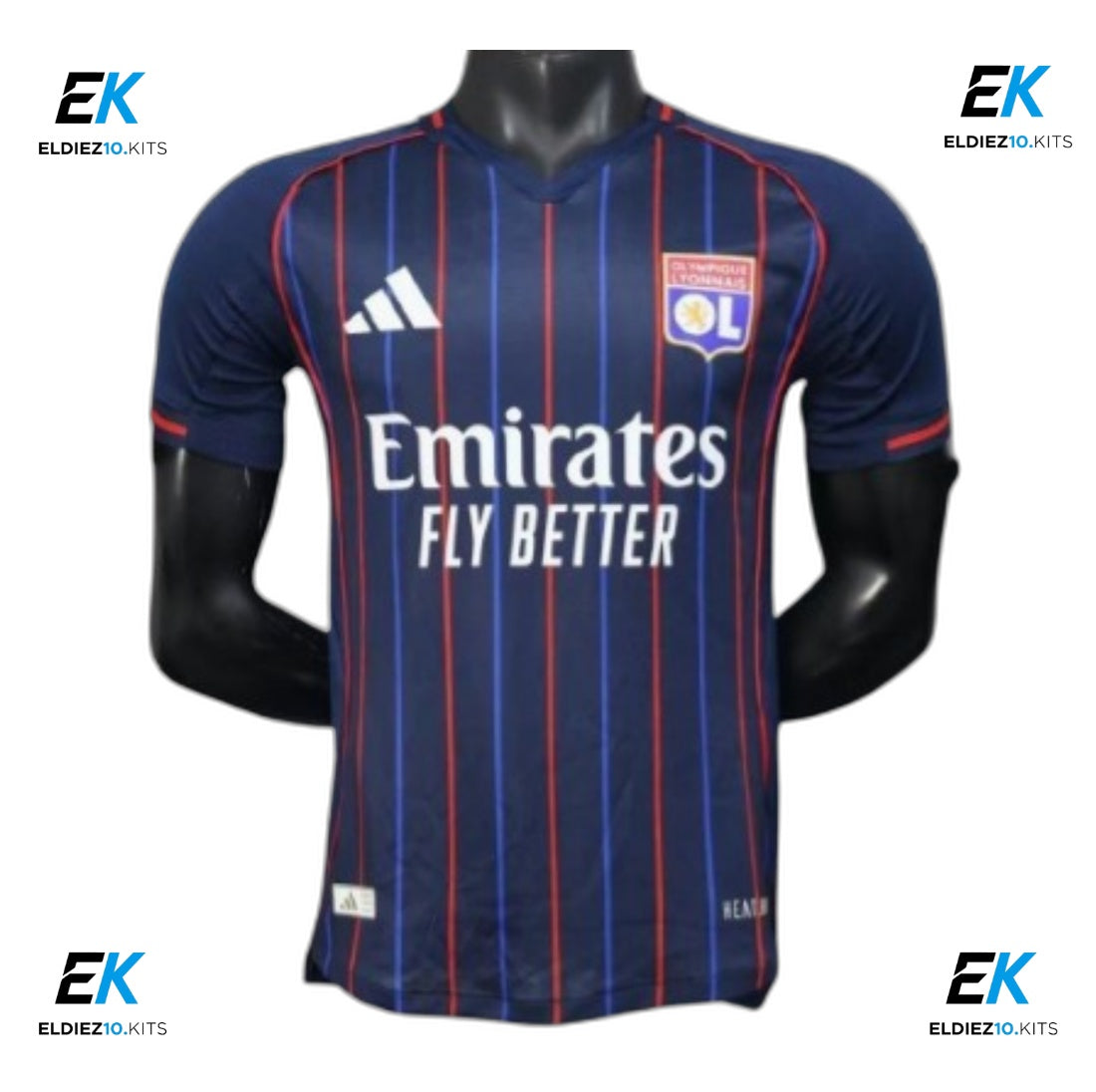 25-26 Olympique Lyonnais Away Player Version