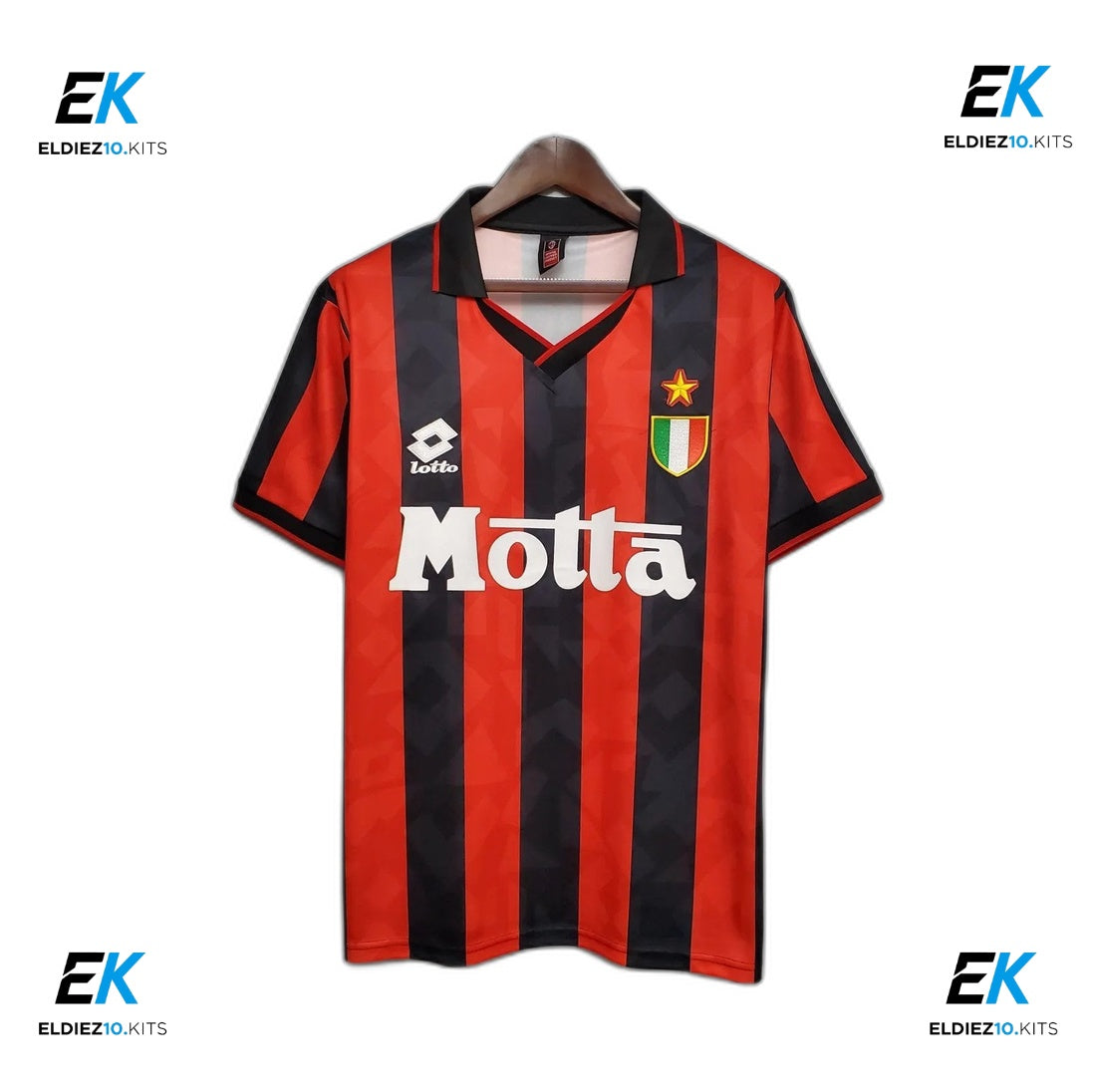 93-94 AC Milan Home Retro