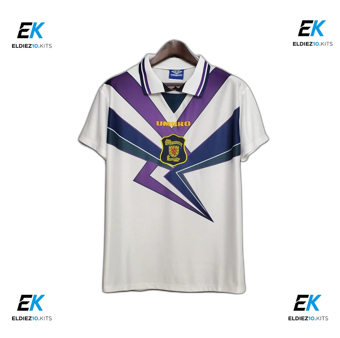 94-96 Scotland Away White Retro