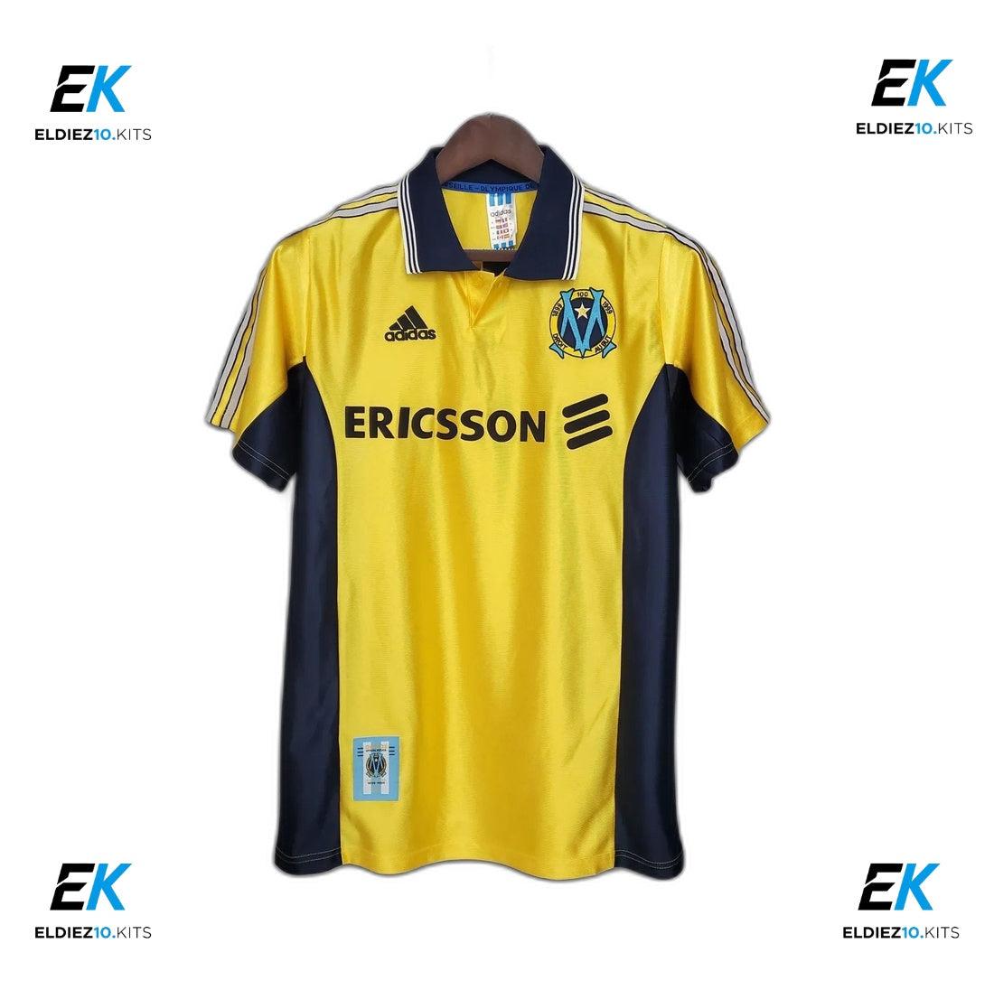98-99 Marseille Yellow Retro