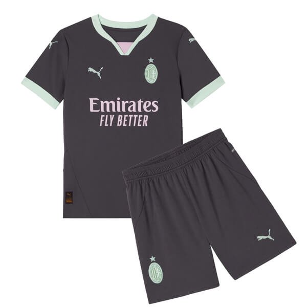 24-25 AC Milan Third Kids Kit