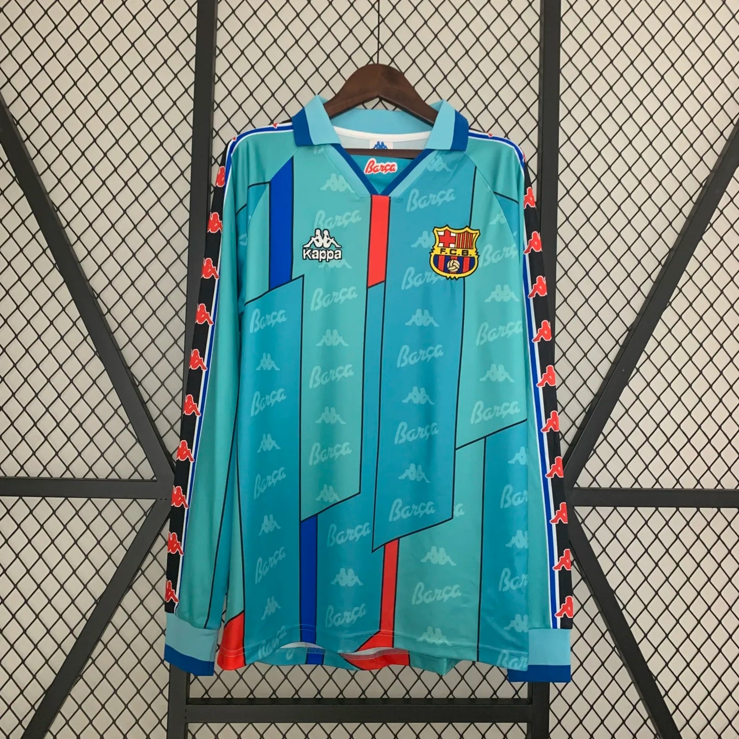 Barcelona 96/97 Away Long Sleeve Ronaldo 9