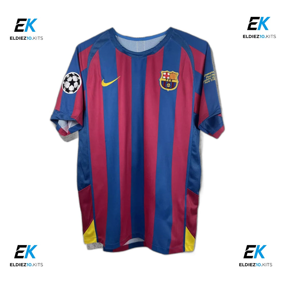 Barcelona Final Champions League 2006 Ronaldinho 10