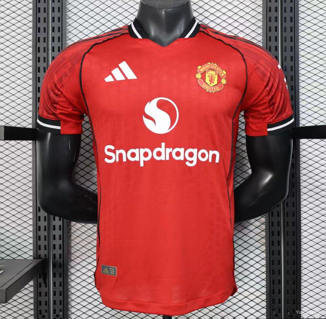 25-26 Manchester United Home Player Version
