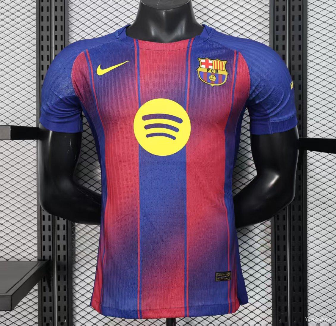 25-26 Barcelona Home Player Version