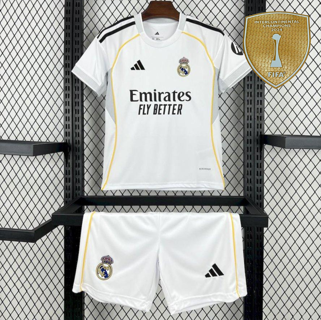 25-26 Real Madrid Home Kids Kit