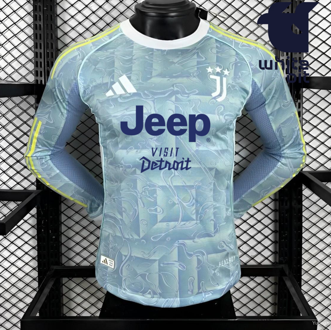 25-26 Juventus Away Long Sleeve Player Version