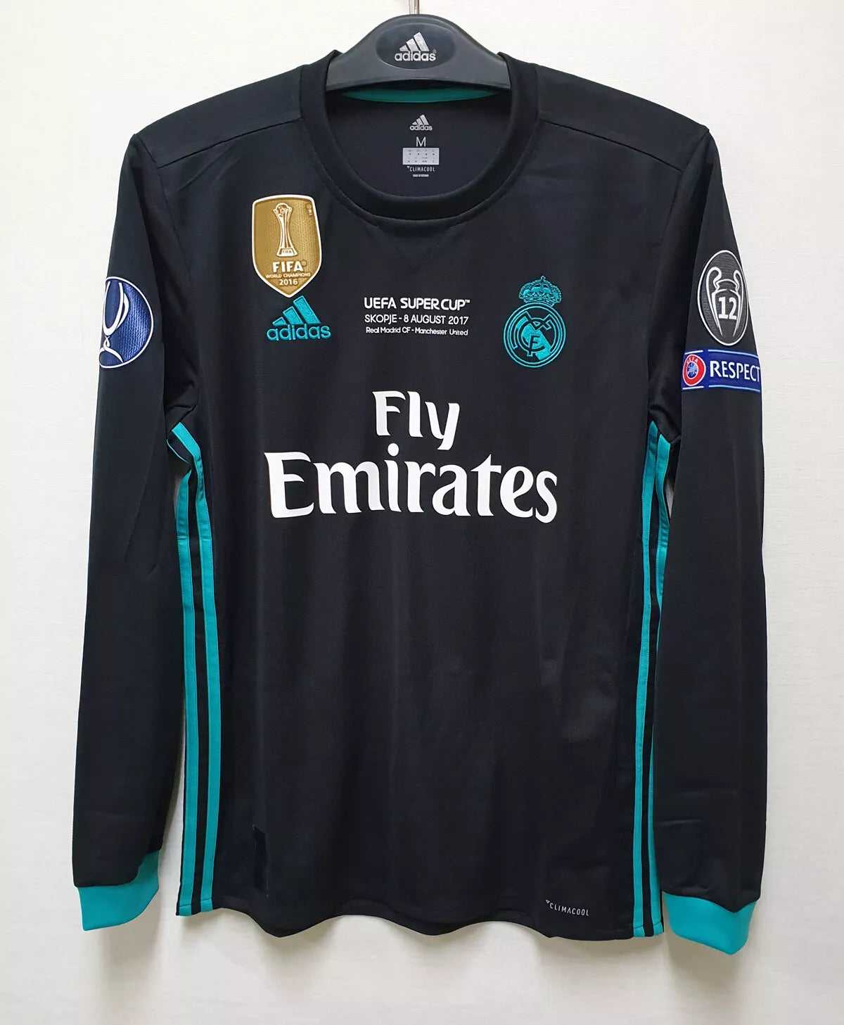 Real Madrid 17/18 Long Sleeve Away Ronaldo 7