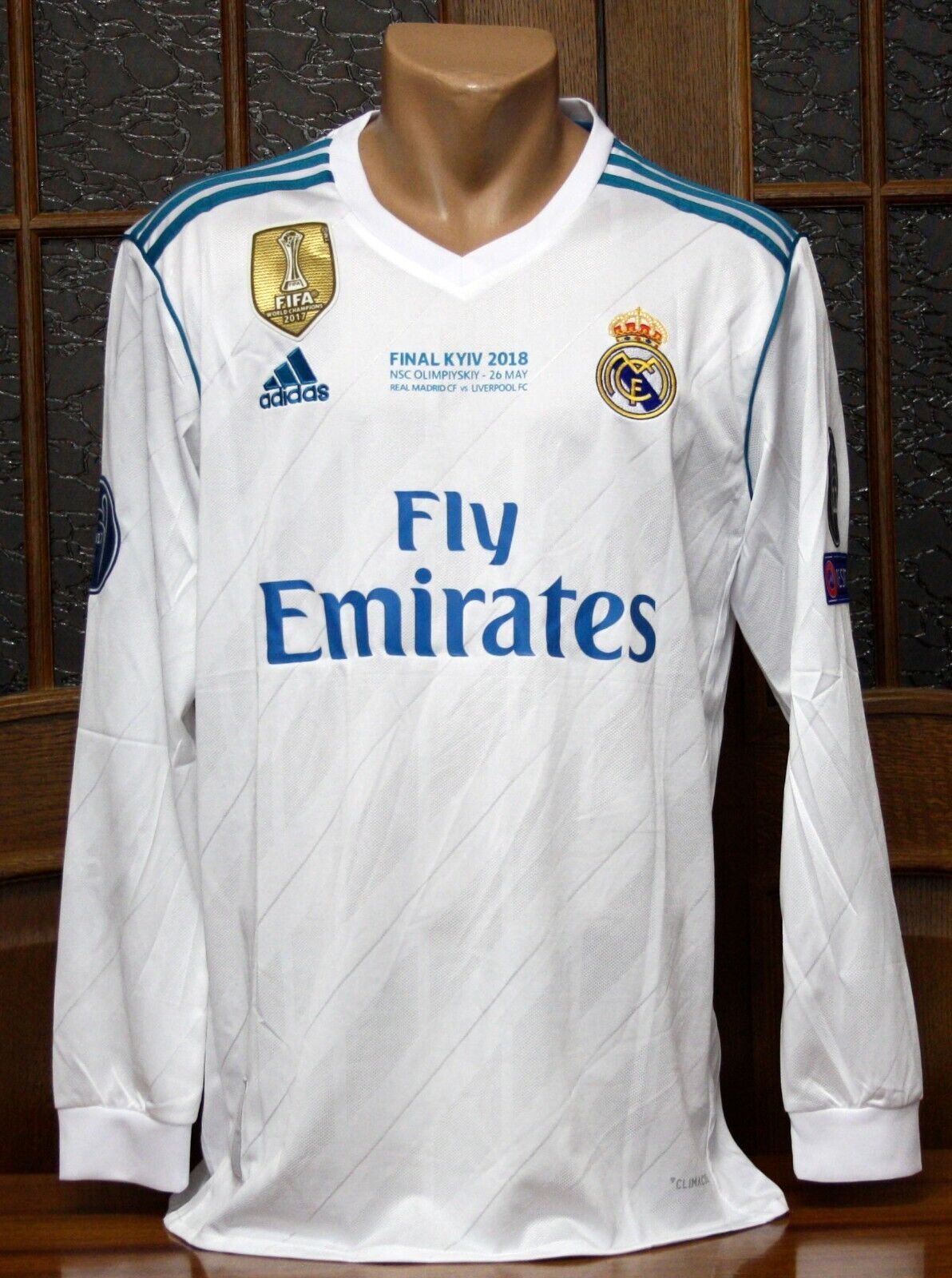 Real Madrid Final Champions League Version 2018 Long Sleeve