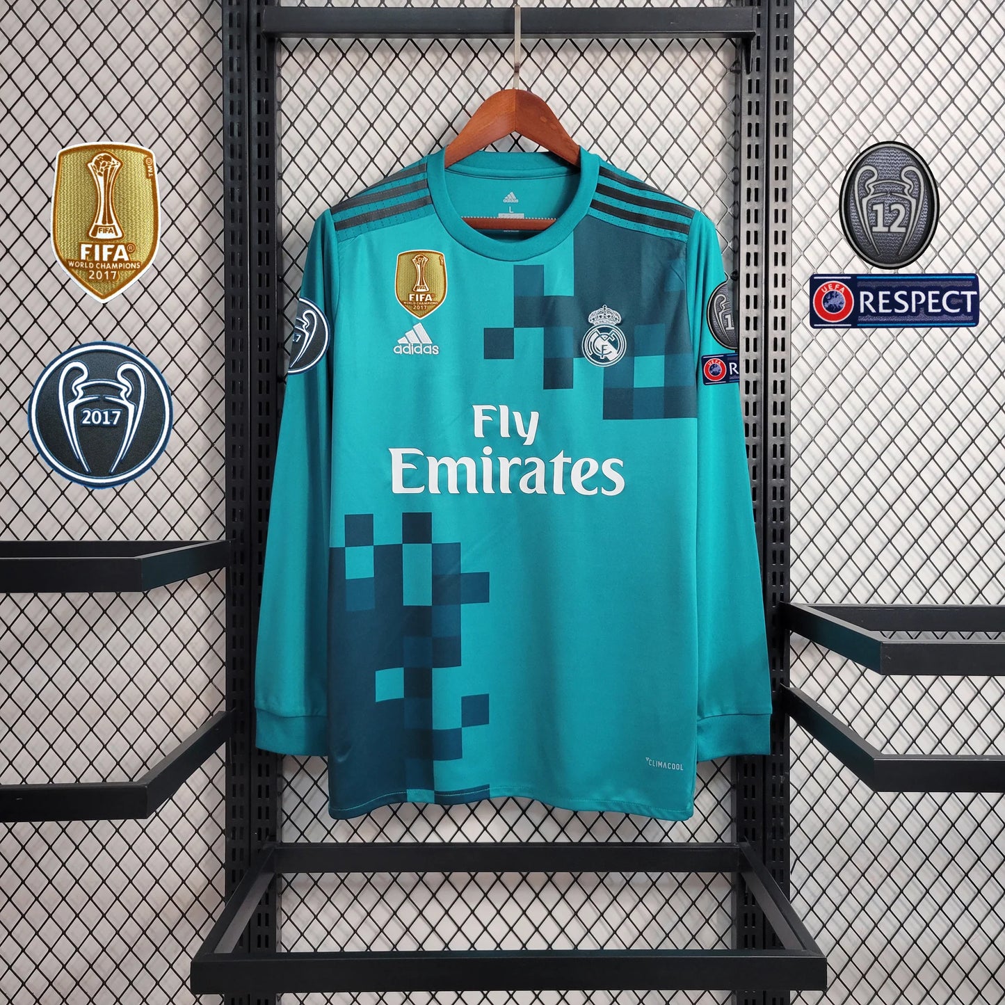 Real Madrid 17/18 Ronaldo 7 Long Sleeve Third