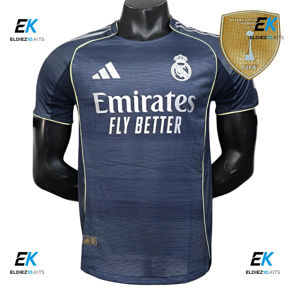 25-26 Real Madrid Away Player Version Mbappé 10