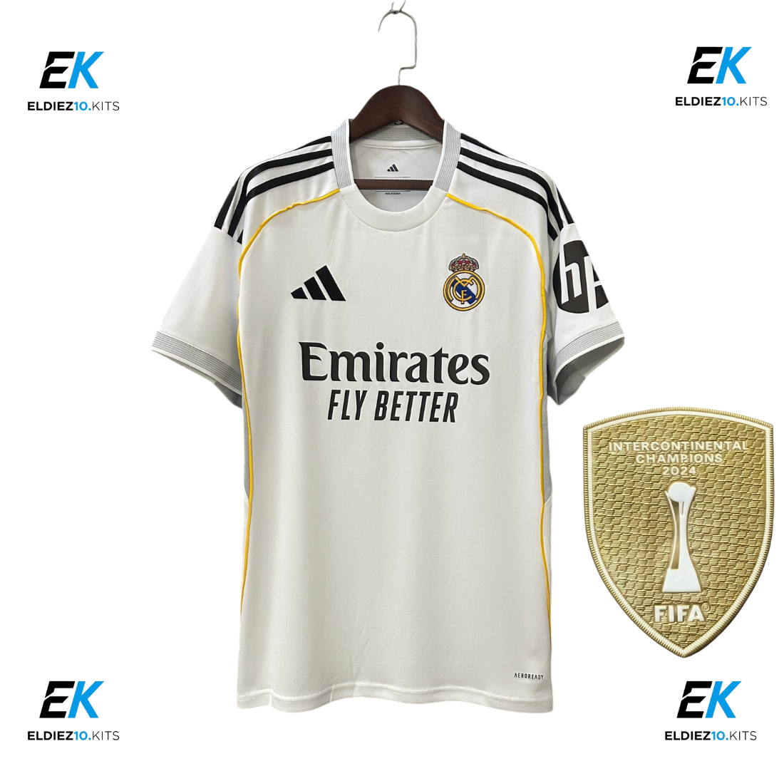 25-26 Real Madrid Home Fan Version