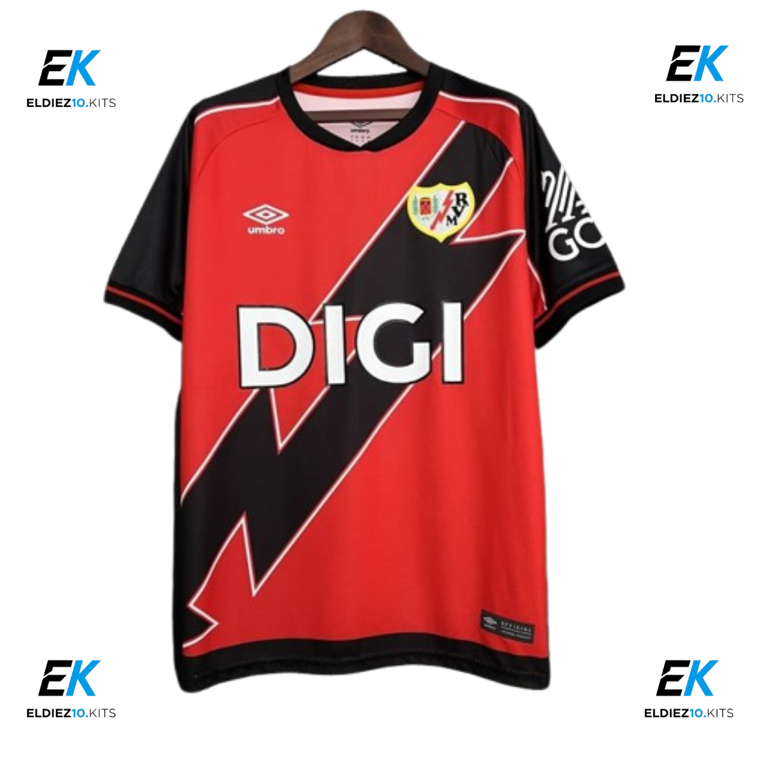 25-26 Rayo Vallecano Away Fan Version