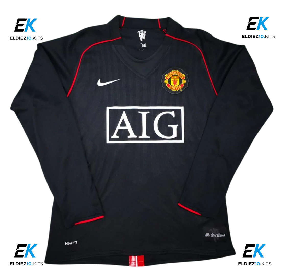 Manchester United 07/08 Away Long Sleeve Ronaldo 7