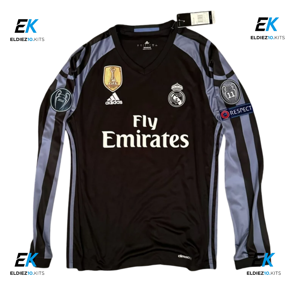 Real Madrid 16/17 Third Long Sleeve Ronaldo 7