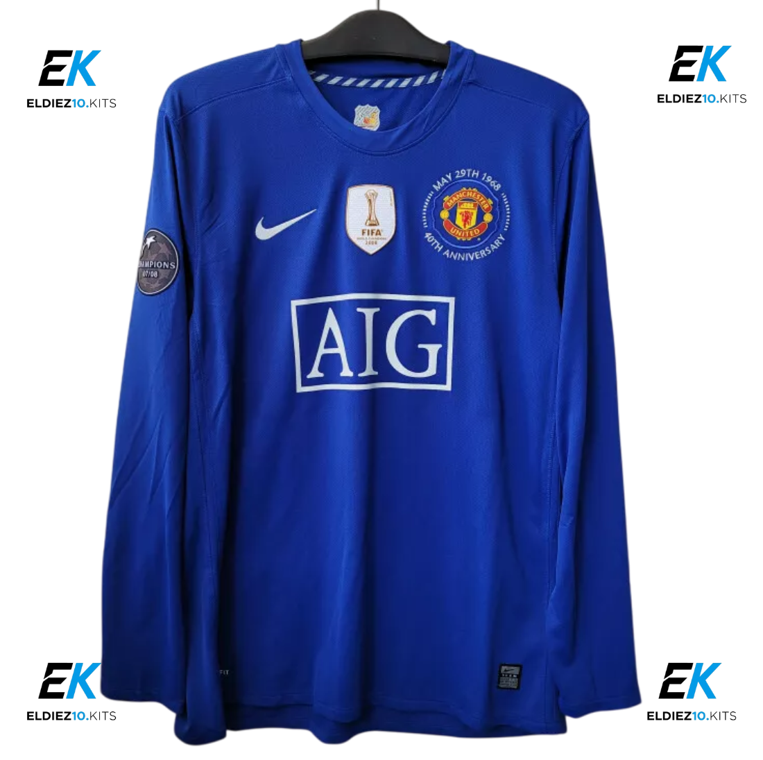 Manchester United 08/09 Away Long Sleeve Ronaldo 7