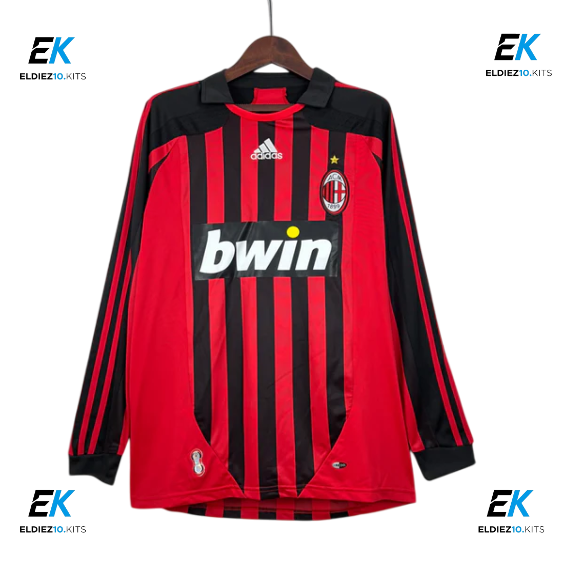 AC Milan 07/08 Home Long Sleeve Ronaldo 99