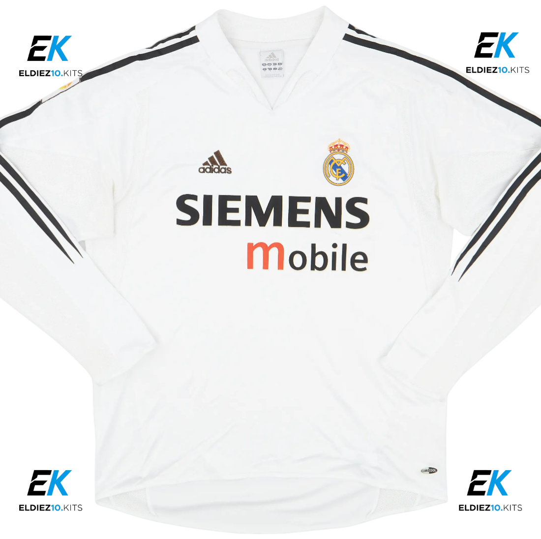 Real Madrid 05/06 Home Long Sleeve Ronaldo 9