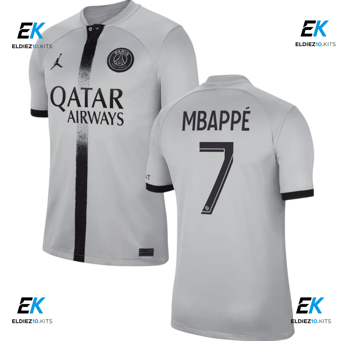 PSG 22/23 Away Mbappe 7