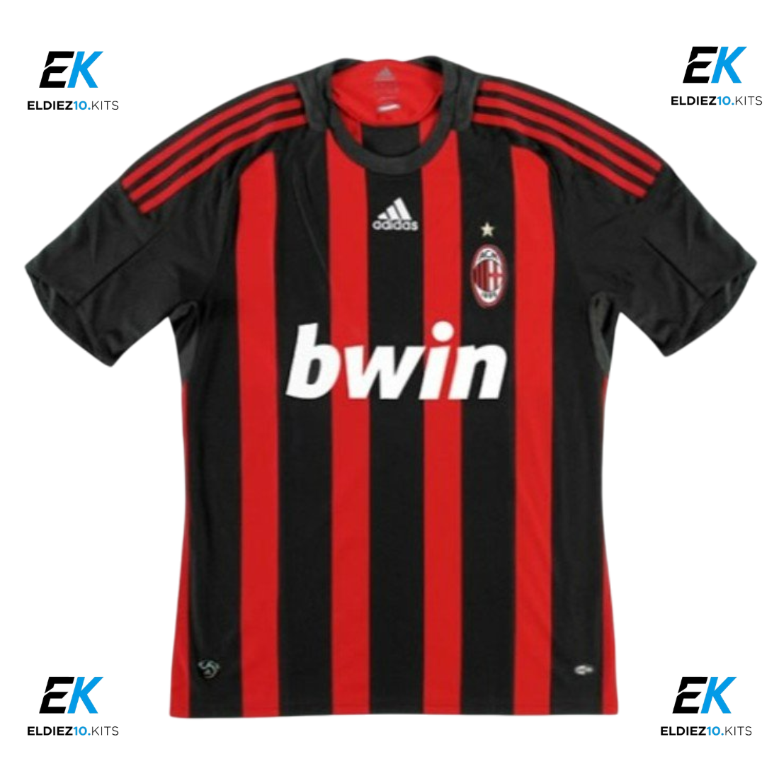 AC Milan 08/09 Home Ronaldinho 80