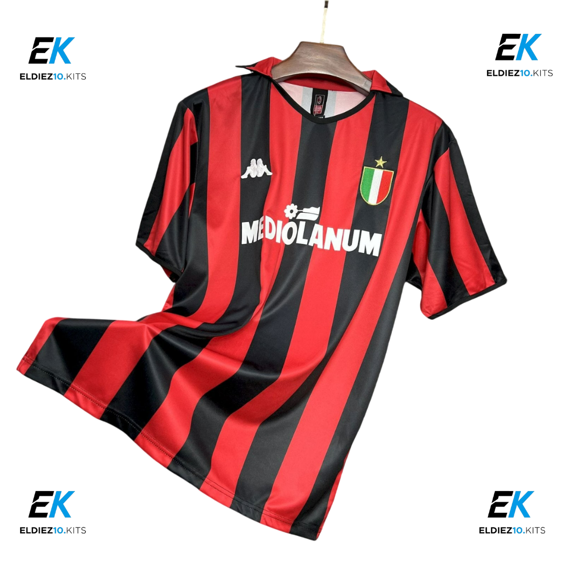 AC Milan 88/89 Home Maldini 3