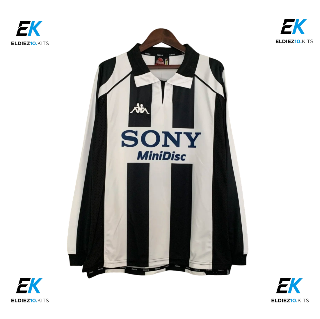 97-98 Juventus Home Long Sleeve Retro
