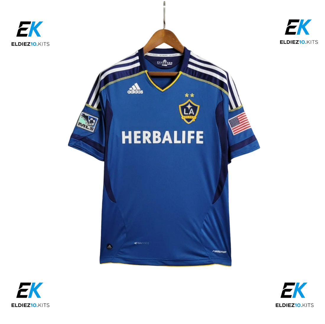 11-12 LA Galaxy Blue Retro