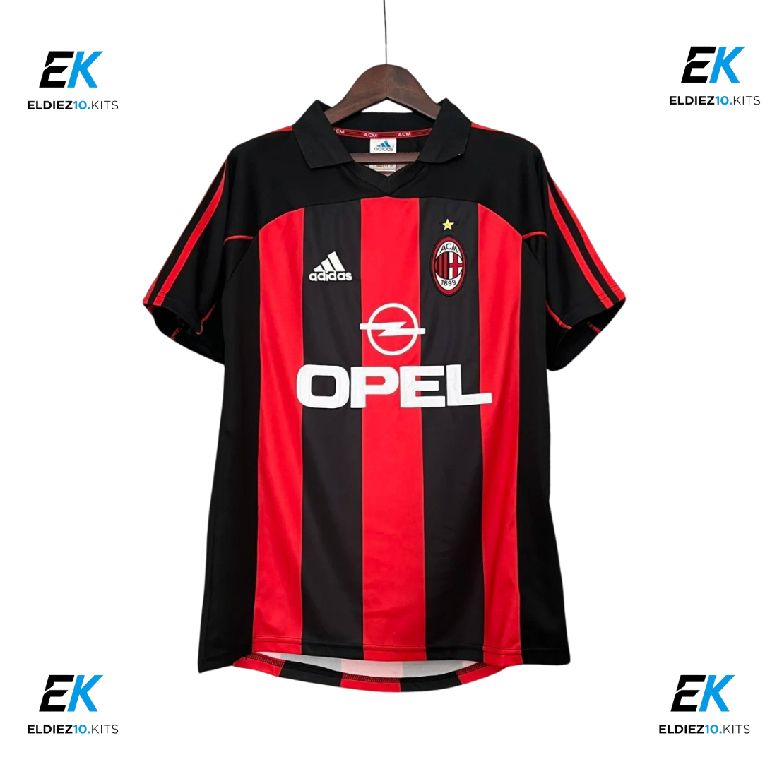 01-02 AC Milan Home Retro Fan Version