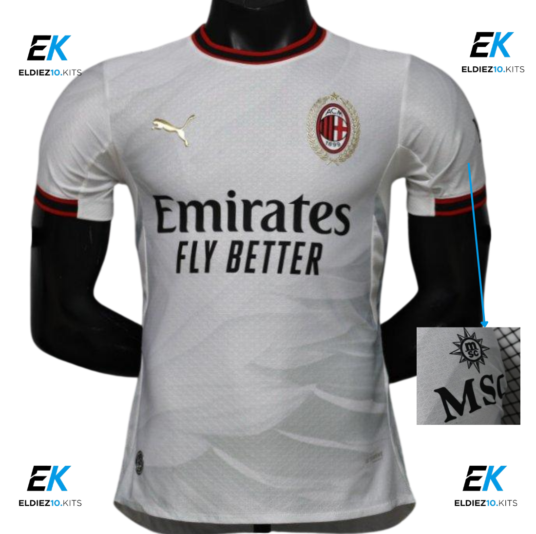 26-27 AC Milan Away Player Version
