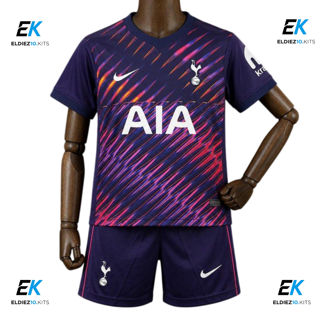 26-27 Tottenham Away Kids Kit