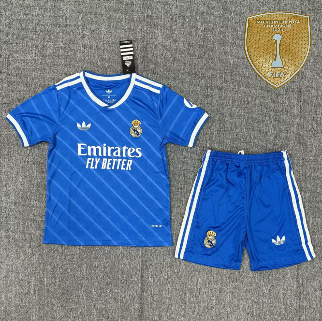 25-26 Real Madrid Third Kids Kit