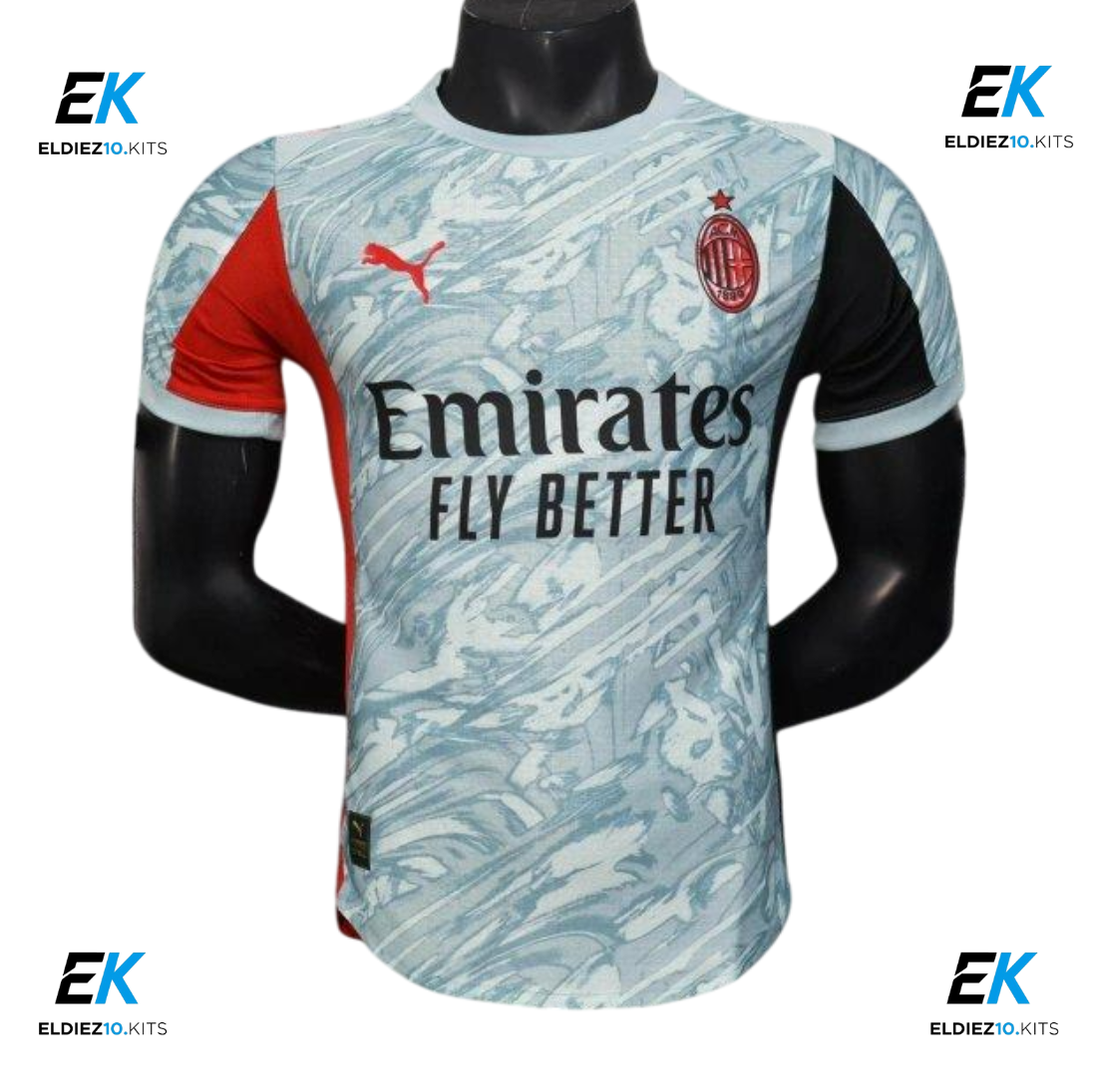 25-26 AC Milan GK Home Player Version
