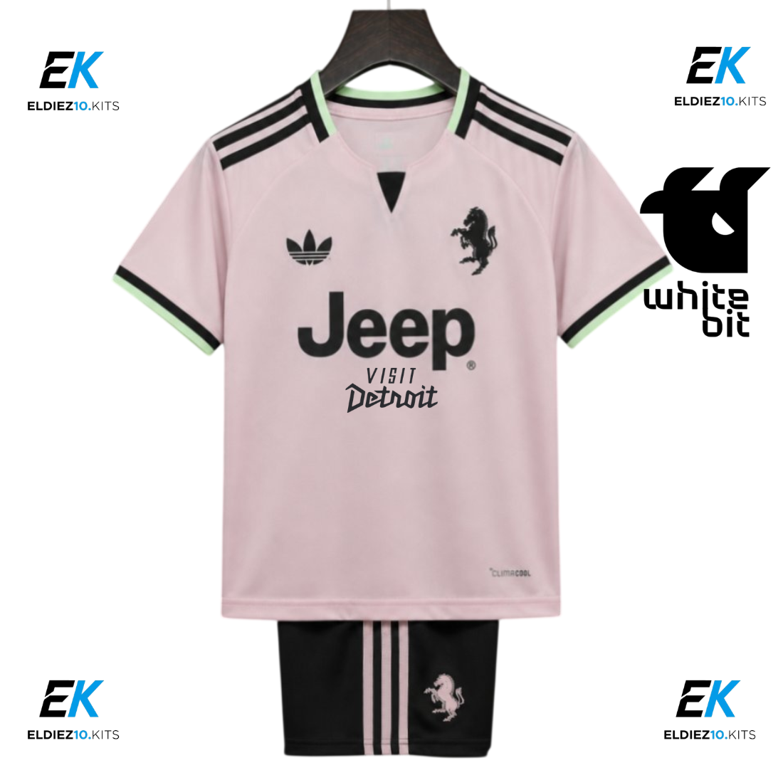 26-27 Juventus Away Kids Kit