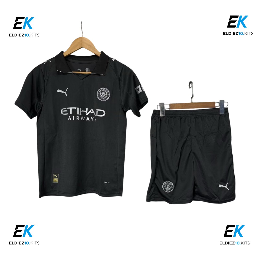 25-26 Manchester City Away Kids Kit